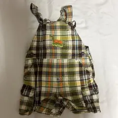 オシュコシュ　オーバーオール　恐竜