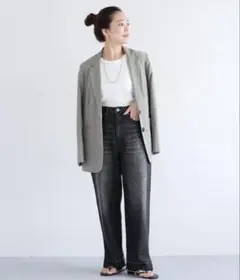 新品B.C STOCK デュ ジュール CROP TAPER JEANサイズ38