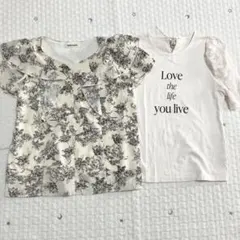 MISCH MASCH ミッシュマッシュ トップス2枚まとめ売り　Tシャツのサムネイル
