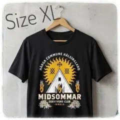【新品】ミッドサマー MIDS SUMMER Tシャツ XLサイズ 黒