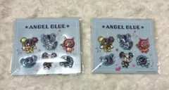 セブン♡ナルミヤキャラクターズ♡オリジナルぷっくりシール♡エンジェルブルー♡2点