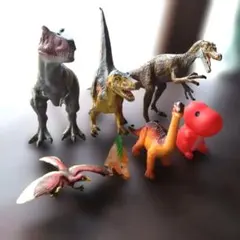恐竜フィギュア おまけ含む7体セット