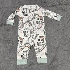 Next baby 動物柄ロンパース