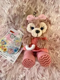 レイニーデイズ　ダッフィー シェリーメイ ぬいぐるみバッジ ビューティフルレイニーデイズ♡シェリーメイぬいぐるみバッジ