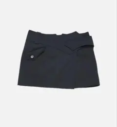 本人期 ANN DEMEULEMEESTER ボンテージラップショートパンツ - メルカリ