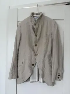 COMME des GARCONS リネン テーラードジャケット ベージュのサムネイル