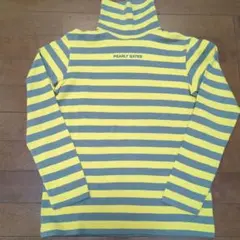 PEARLY GATES ストライプハイネックシャツ サイズ0