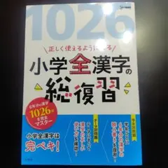 正しく使えるようになる小学全漢字の総復習