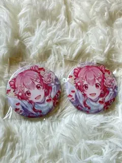 プロセカ　46b 冬弥くん　缶バッジ ２個セット