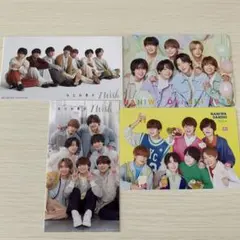 なにわ男子　バースデーカード　ステッカー