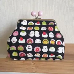 ユキエモン ＊クックキャッツ＊ がま口ポーチ ハンドメイド - メルカリ