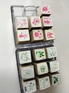 となりのトトロ　スタンプ　はんこ　16個