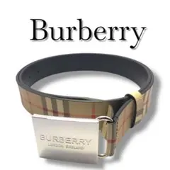 美品★Burberry　バーバリー　ベルト　98-108ｃｍ