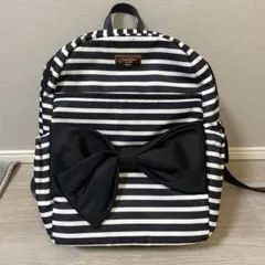 ケイトスペード キッズ リュック 黒