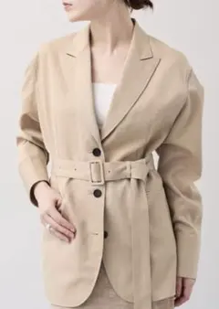 超極美品✨25ss ヴェルメイユパーイエナ　TAILORED ジャケット　カーキ 超極美品✨25ss ヴェルメイユパーイエナ TAILORED ジャケット カーキ