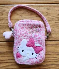 SANRIOハローキティヒョウ柄ポーチ