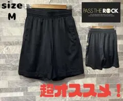 PASS THE ROCK バスケットボール　パンツ　ブラック系　M