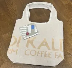 KALDI☆カルデイ☆食品福袋バッグのみ☆もへじ手拭いエコバッグ午