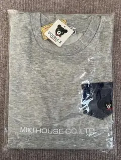 ミキハウス　DOUBLE-B グレー Tシャツ 150 ダブルB