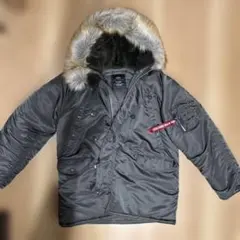 美品ALPHA INDUSTRIES N3-Bミリタリージャケット XL
