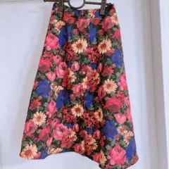 GU × 蜷川実花 コラボ 花柄ロングスカート サイズ M - メルカリ