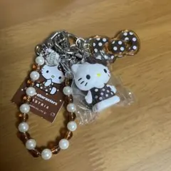 ハローキティ キティ サンリオ LOWRYSFARM キーホルダー ブラウン