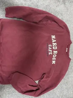 LONGTRACKFOODS BACK ARCH LOGO裏起毛スウェットRED - メルカリ