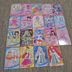 ひみつのアイプリ　カード19枚セット&つむぎちゃんブレス
