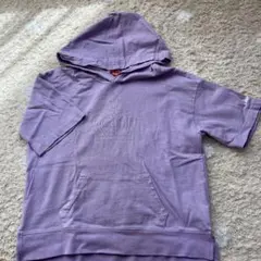 BABYDOLLラベンダー クラウン刺繍 パーカー