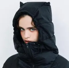 【撥水】猫耳ダウンジャケット【WCJ-JF-070BLK】 10月30日(木)販売情報 | WCJ OFFICIAL WEB STORE