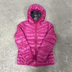 old uniqlo ダウンジャケット ピンク