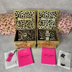 Betsey Johnson ベッツィージョンソン パンダフェイス腕時計 レザー