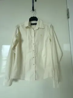 EAST BOY 長袖シャツ クリーム色 M サイズ9