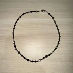 MAORI マオリ・ウォリアーズ ネックレスチェーン 50cm オニキス トップ