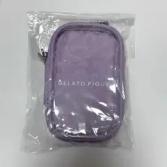 GELATO PIQUE ジェラピケ　キャリーポーチ　パープル