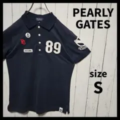 【PEARLY GATES】 鹿子ポロシャツ　半袖　ゴルフウェア　PG　F767