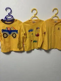 HOT BISCUITS イエロー Tシャツ 3枚セット