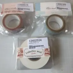 オカッパラバーさん　マスキングテープ　セット　F okappalover オカッパラバー マスキングテープ - メルカリ