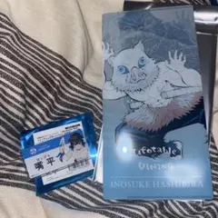 鬼滅の刃　展望台　水族館　サンシャイン　ネームバッジ　嘴平伊之助　限定　コラボ