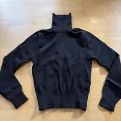 ZARA ブラックタートルネックセーター