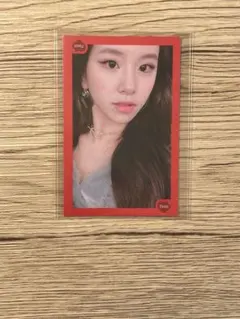 TWICE チェヨン What is love トレカ