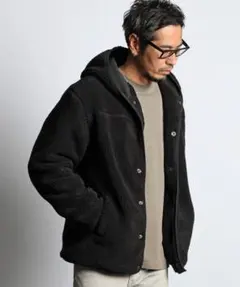 17,600円 ビッグシルエット オ－バーサイズ ボアパーカーライトアウターXL