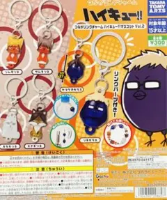 めじるしアクセサリー　ハイキューつながリングチャーム　月島蛍