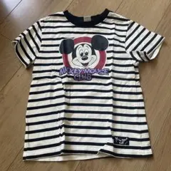 ミッキーマウスクラブ ストライプTシャツ