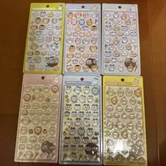 ちいかわ　ボンボンドロップシール　6枚セット