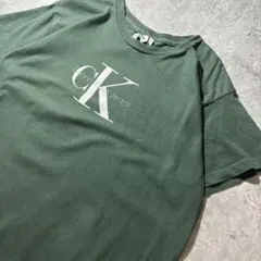 ぼ*ん様 90s Calvin Klein Jeans ダークグリーン シングル