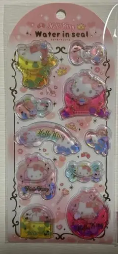 ハローキティ　ウォーターインシール　サンリオ　正規品