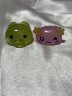 たまごっち ぷくっとクリアリング くちぱっち・ふらわっち