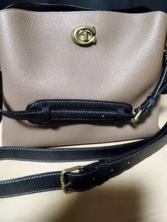 COACH ウィロウ ショルダー バッグ カラーブロックC2590