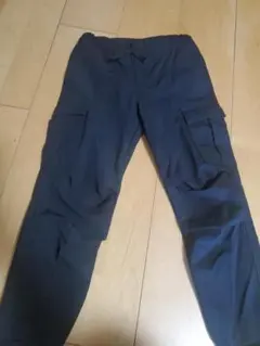 ZARA kids 黒 カーゴパンツ ポケット付き